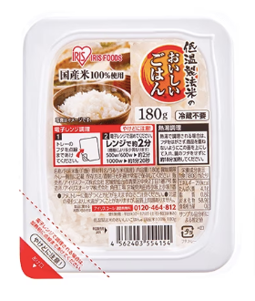 Iris パックご飯 180g / Pack Rice