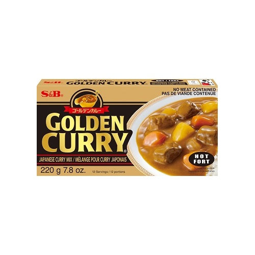 S&B Golden Curry Hot / ゴールデンカレー 辛口