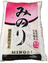 [新米] 減農薬栽培米 みのり / Minori Rice 10Kg