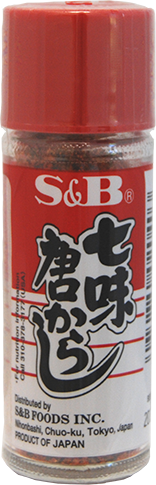 S&B 七味唐辛子 / Shichimi Togarashi(Red Chili Pepper Mix)