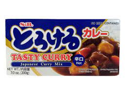 [1+1] S&B とろけるカレー 辛口 / Torokeru Curry Hot